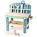 -111376 Nordic Compatto, Banco Da Lavoro Per Bambini In Legno Fsc, Con Attrezzi E Accessori Giocattoli, Multicolore, 11376 - Foto miniatura 1