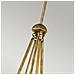 Elstead - Aster 3 Pendant Light - Ottone Naturale Kl / aster / p Nbr - Foto miniatura 9