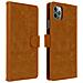 Custodia Per Apple Iphone 11 Pro Max Copertina Portacarte Supporto Marrone - Foto miniatura 1