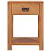 Comodino 35x35x50 Cm In Legno Massello Di Teak - Foto miniatura 4