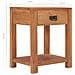Comodino 35x35x50 Cm In Legno Massello Di Teak - Foto miniatura 7
