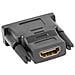 AD-0010-BK cavo di interfaccia e adattatore HDMI DVI-D Nero - Foto miniatura 3