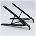 Supporto Per Laptop Pieghevole E Regolabile Nero - Foto miniatura 4
