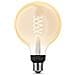 Lampadina Led E27 Filamento White G125 7w Hue Bianco Caldo 2100k 198xø125 Mm - Foto miniatura 1
