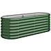 Letto Giardino Acciaio Verniciato a Polvere 114x40x36 cm Verde - Foto miniatura 1