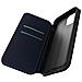 Custodia Iphone 14 Portafoglio Funzione Supporto Video Blu - Foto miniatura 1