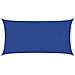 Vela Parasole 160 G /m Rettangolare Blu 3x6 M In Hdpe - Foto miniatura 1