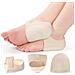 Calzini Magic Tape Heel Per Uomo E Donna Beige - Foto miniatura 2