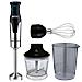 Frullatore ad Immersione NVR-8360BA SET Capacità 0.5 Litri Potenza 1200 Watt Colore Nero, Acciaio inossidabile - Foto miniatura 1