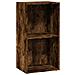 Libreria Rovere Fumo 40x30x77 Cm In Legno Multistrato - Foto miniatura 2