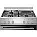 Cucina Combinata Argento A 4 Fuochi Da 62 Litri - Facm1003s - Foto miniatura 5