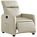Lusso Casadino -  Poltrona Reclinabile Elettrica Crema In Similpelle - Foto miniatura 2
