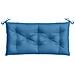 Cuscini Panca Giardino 2pz Blu Mélange 100x50x7cm Tessuto - Foto miniatura 5