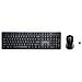 Pro Fit tastiera Mouse incluso Universale RF Wireless QWERTY Spagnolo Nero - Foto miniatura 3
