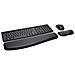Pro Fit tastiera Mouse incluso Universale RF Wireless QWERTY Spagnolo Nero - Foto miniatura 4