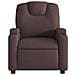Poltrona Elettrica Reclinabile Marrone Scuro in Tessuto - Foto miniatura 9