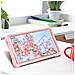 Custodia Per Samsung Galaxy Tab A7 Lite 8.7"" Con Tracolla Rosa - Foto miniatura 2