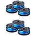 Confezione Da 6 Bobine Di Filo Per Decespugliatore Compatibili Con Greenworks Serie 2900719 E 2101602 - Foto miniatura 1