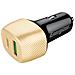 Caricatore Per Accendisigari Usb-c / Usb-a Pd 38w Qc 3.0 Modello Ultimate, Oro - Foto miniatura 1