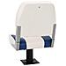 Set Sedile per Barca Pieghevole 2pz Blu e Bianco 41x36x48 cm - Foto miniatura 7