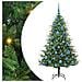 Albero di Natale artificiale preilluminato con set di palline - Foto miniatura 1