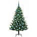 Albero di Natale artificiale preilluminato con set di palline - Foto miniatura 5