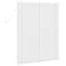 Tenda Veneziana Regolabile Bianco 150 x 110 cm PVC - Foto miniatura 6