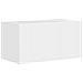 Set mobile TV 4 pcs Bianco Lucido Legno multistrato - Foto miniatura 5