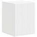 Set mobile TV 4 pcs Bianco Lucido Legno multistrato - Foto miniatura 7