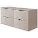 | Mobiletto - 120cm | Beige opaco - tonalità cashmere | L /H /D 120/57/46cm | Piano beige, mobili bagno, mobiletto - Foto miniatura 6