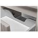 | Mobiletto - 120cm | Beige opaco - tonalità cashmere | L /H /D 120/57/46cm | Piano beige, mobili bagno, mobiletto - Foto miniatura 10