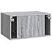 Mobile Porta TV da Muro Grigio Sonoma 59,5 x 41 x 30 cm - Foto miniatura 6
