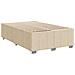 Letto box spring con materasso Crema 120 x 190 cm Tessuto - Foto miniatura 6