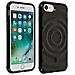 Cover Iphone 6/6s / 7/8 Rinforzata Force Case Urban Silicone Gel Antishock - Nero - Foto miniatura 1