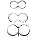Cinghie, Zaini, Fasce Per Bombole Tank Band Set Stainless Steel Bombole 10 Liters - Foto miniatura 2