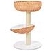 Albero Per Gatti Con Tiragraffi In Legno Di Salice Naturale - Foto miniatura 2