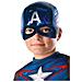 Mezza Maschera Capitan America Bambino - Foto miniatura 1