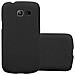 Custodia Compatibile Con Samsung Galaxy Trend Lite In Frosty Nero - Hard Case Coperchio Protettivo In Frosted Look Contro I Graffi E Gli Urti - Foto miniatura 1