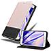 Custodia Compatibile Con Samsung Galaxy J7 2016 In Oro Rosato Nero - Coperchio Protettiva Con Chiusura Magnetica, Funzione Stand E Tasca Per Le Carte - Foto miniatura 1