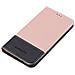 Custodia Compatibile Con Samsung Galaxy J7 2016 In Oro Rosato Nero - Coperchio Protettiva Con Chiusura Magnetica, Funzione Stand E Tasca Per Le Carte - Foto miniatura 3