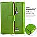 Custodia Compatibile Con Nokia Lumia 925 In Verde Erbe - Coperchio Protettiva Con Chiusura Magnetica, Funzione Stand E Tasca Per Le Carte - Foto miniatura 5