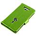 Custodia Compatibile Con Nokia Lumia 925 In Verde Erbe - Coperchio Protettiva Con Chiusura Magnetica, Funzione Stand E Tasca Per Le Carte - Foto miniatura 8