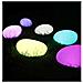 V-tac Vt-7802 Lampada Led Da Terra Pietra Arrotondata Light Multicolor Rgb Batteria Ricaricabile Ip67 Con Telecomando - Sku 40151 - Foto miniatura 3