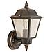 Lanterna Da Parete Per Esterno 1 Luce Bronzo Ip44, E27 - Foto miniatura 1