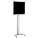 Flatscreen FH T 60" Fixed flat panel floor stand Argento - Foto miniatura 1
