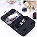 Beauty Case Sospeso Con Gancio In Poliestere Nero Black - Foto miniatura 10