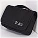 Beauty Case Sospeso Con Gancio In Poliestere Nero Black - Foto miniatura 4