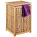 Cesto Portabiancheria In Bambù Con Coperchio - Cartuccia Rimovibile 92 Litri, Bamboo - Foto miniatura 5