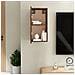 Mobile Tv Rovere Marrone 30,5x30x60 Cm In Legno Ingegnerizzato - Foto miniatura 3