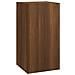 Mobile Tv Rovere Marrone 30,5x30x60 Cm In Legno Ingegnerizzato - Foto miniatura 1